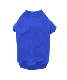 Zack & Zoey Basic Dog T-Shirt - Nautical Blue